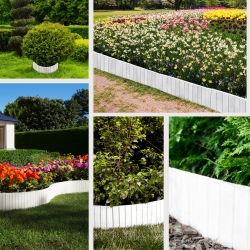 Rollborder 20 cm - elastyczny płotek ogrodowy 20 x 100 cm